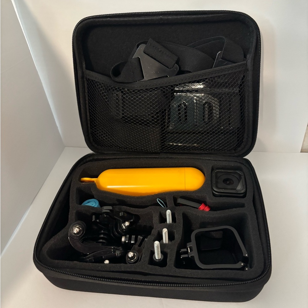 GoPro Hero Session with attachments